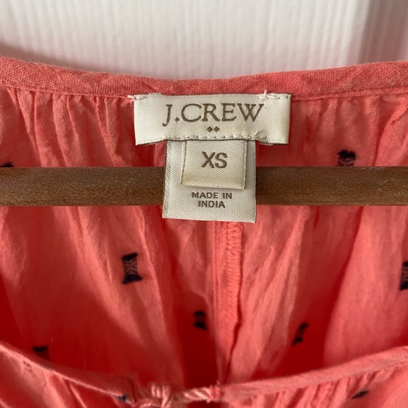 JCrew lightweight orange top - Picture 2 of 4
